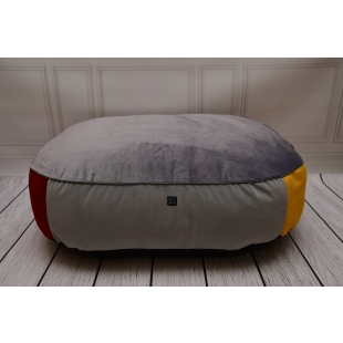 DONUT owalny 100/80 posłanie DOSTĘPNE OD RĘKI PATCHWORK