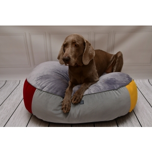 DONUT owalny 100/80 posłanie DOSTĘPNE OD RĘKI PATCHWORK