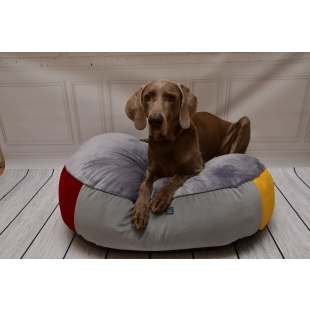 DONUT owalny 100/80 posłanie DOSTĘPNE OD RĘKI PATCHWORK