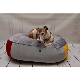 DONUT owalny 100/80 posłanie DOSTĘPNE OD RĘKI PATCHWORK