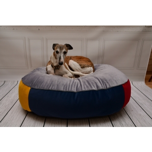 DONUT owalny 100/80 posłanie DOSTĘPNE OD RĘKI PATCHWORK