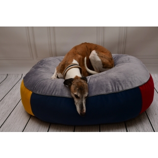 DONUT owalny 100/80 posłanie DOSTĘPNE OD RĘKI PATCHWORK
